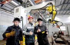 Специалистам ПУ «Нефтебурсервис» помогает робот-сварщик