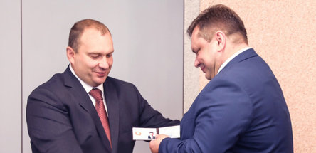 Олег Жебин представлен коллективу «Нафтана» в качестве генерального директора