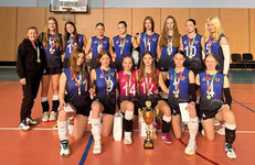 Юные волейболистки из Мозыря — лучшие в стране