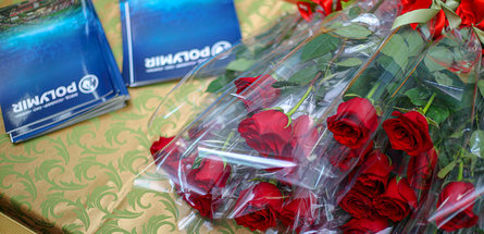 Полимировцы поздравили работников УП «Полимир-Агро» с профессиональным праздником