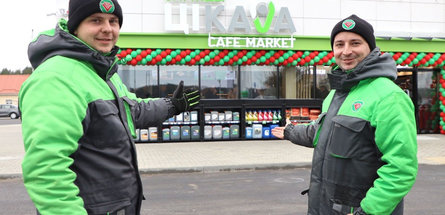 В Вилейском районе после реконструкции открылась АЗС РУП «Белоруснефть-Минскоблнефтепродукт»