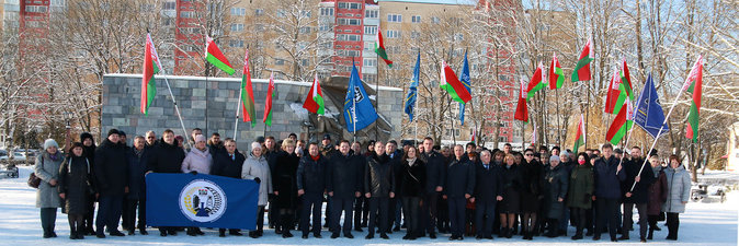 Автопробег завершен в древнейшем городе Беларуси