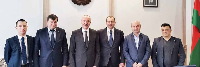 АНДРЕЙ РЫБАКОВ ВСТРЕТИЛСЯ С РУКОВОДСТВОМ ООО «АРМЯНО-БЕЛОРУССКИЙ ТОРГОВЫЙ ДОМ «АР-БЕ» 