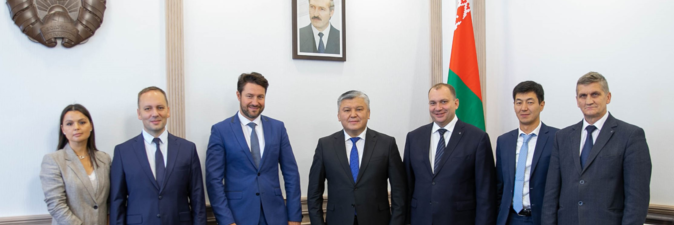 Рабочая встреча Андрея Рыбакова и Арзыбека Кожошева 