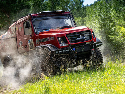 На шинах от «Белшины» команда «МАЗ-СПОРТавто» лидировала на пятом этапе ралли «Шелковый путь»