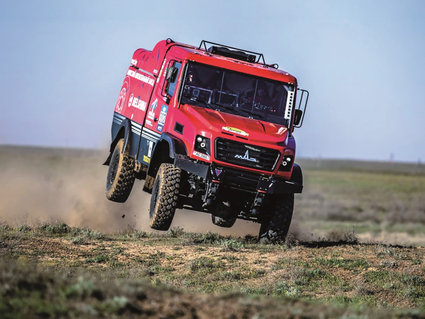 Грузовики «МАЗ-СПОРТавто» мчатся к победам на шинах от «Белшины»