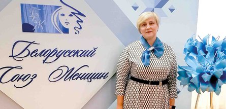 О силе женского единства рассказывает председатель первички БСЖ СРСУ-3 Ольга Закревская