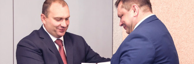 Олег Жебин представлен коллективу «Нафтана» в качестве генерального директора