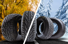 Зимняя резина тянется медленно