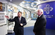 Петр Пархомчик посетил ОАО «Полоцк-Стекловолокно»