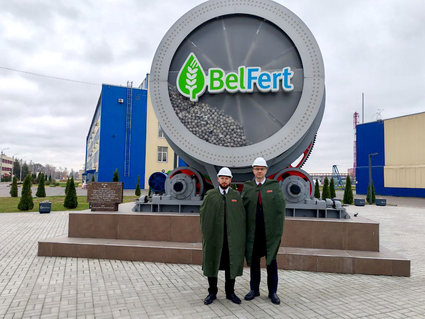 Гомельский химический завод посетил министр природных ресурсов и охраны окружающей среды