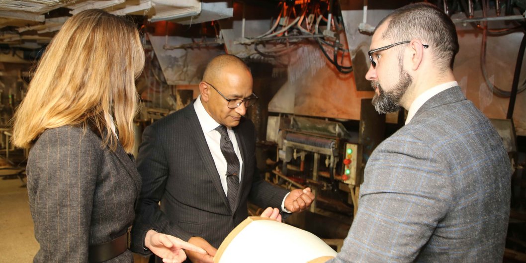 «Полоцк-Стекловолокно» посетил посол ОАЭ в Беларуси