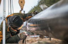 Белорусские нефтяники реконструируют газопровод Вишанка - Давыдовка