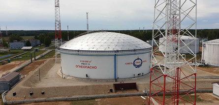 «Гомельтранснефть Дружба» расширяет резервуарный парк