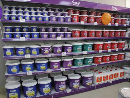 НОВЫЙ ФИРМЕННЫЙ МАГАЗИН ЛИДСКОЙ «ЛАКОКРАСКИ»: все оттенки яркого в одном месте