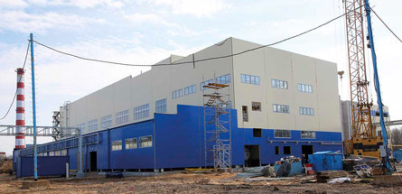 ПРОМЕЖУТОЧНЫЙ ФИНИШ. Специалисты из Китая и Германии помогают ОАО «Полоцк-Стекловолокно» на стройплощадке