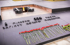 В годовщину трагедии в Хатыни коллектив концерна «Белнефтехим» принял участие в народной вахте памяти