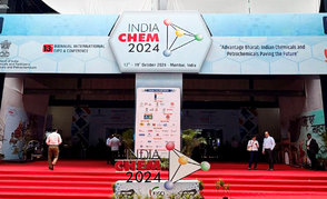 Стенд белорусских нефтехимических предприятий на выставке India Chem 2024 посетили министры химпрома и торговли Индии