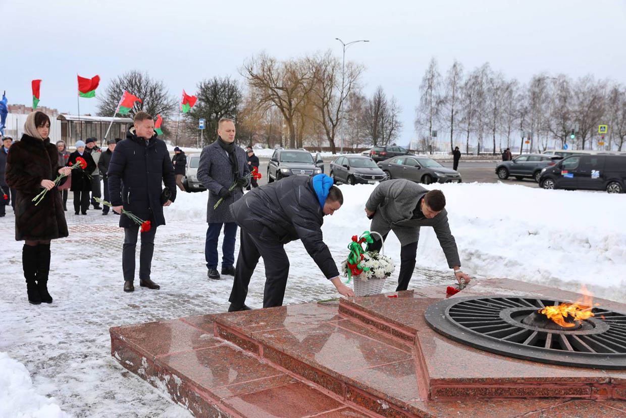 Участники автопробега прибыли в Мозырь 