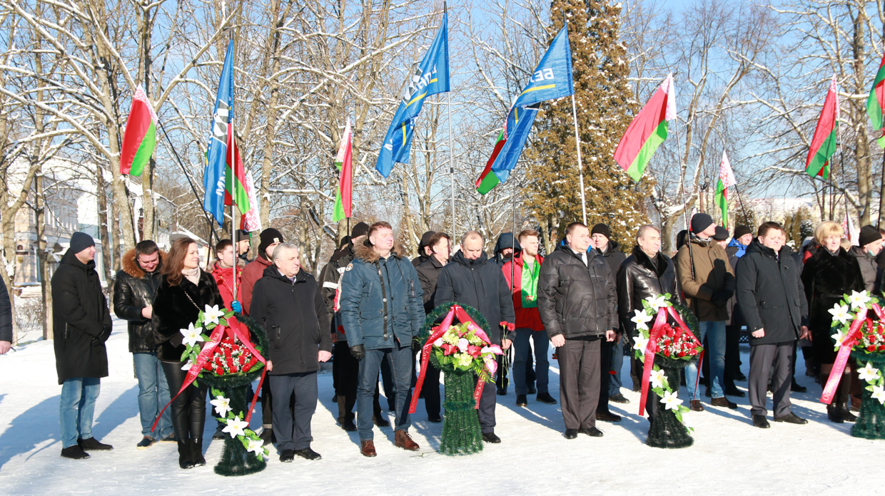 Автопробег завершен в древнейшем городе Беларуси