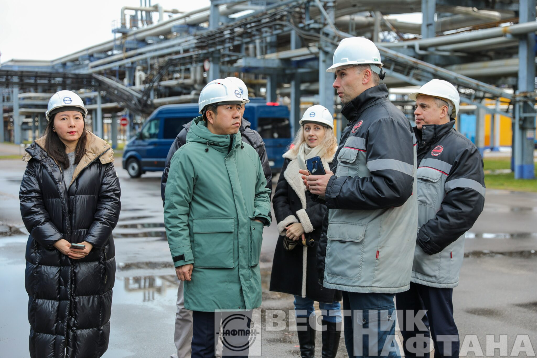 Делегация из Китая посетила «Нафтан»