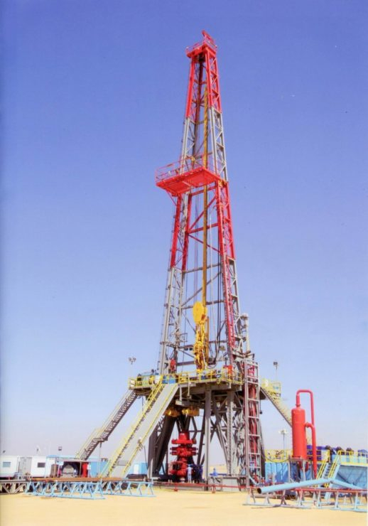 Буровая установка пр-ва компании Drillmec грузоподъемностью 345 тонн