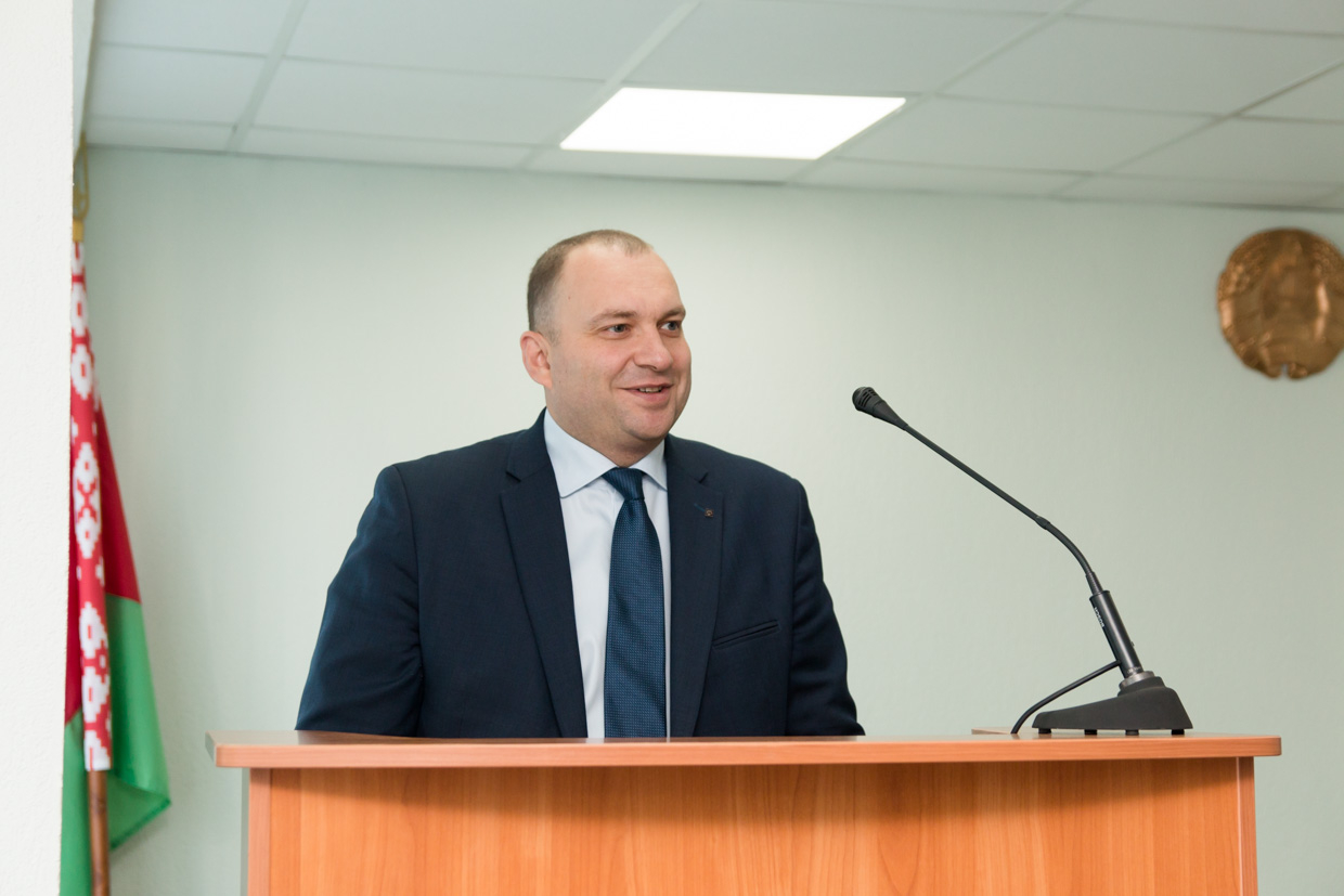 Председатель концерна «Белнефтехим» Андрей Рыбаков посетил «Минскоблнефтепродукт» 