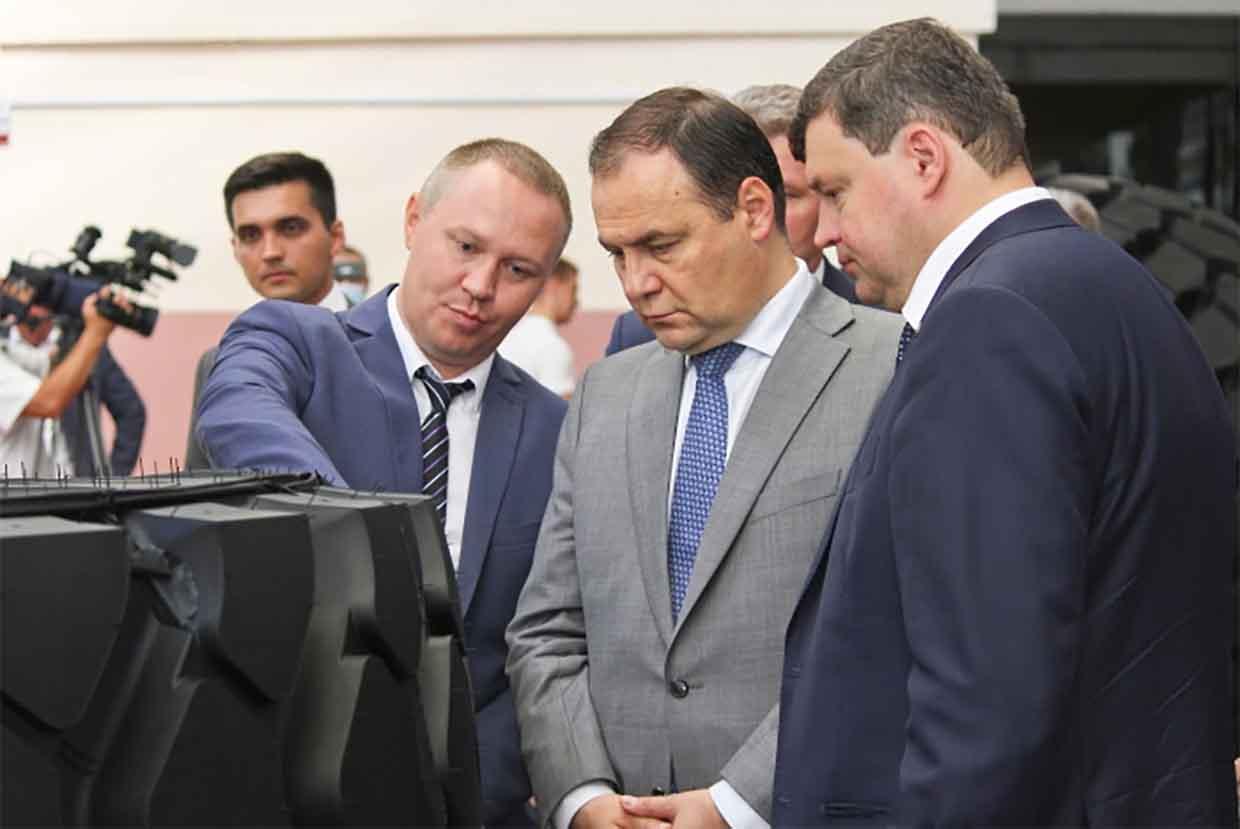 Премьер-министр на «Белшине»