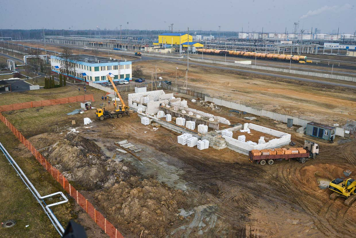 В ОАО "Мозырский НПЗ" ведется строительство установки утилизации сернисто-щелочных стоков (СЩС) 