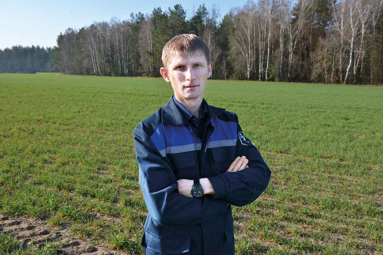 ведущий специалист ОАО «Мозырский НПЗ», занимающийся вопросами сельского хозяйства, Игорь ГАВРЮШИН