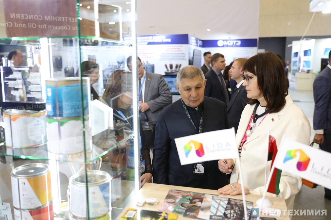 На международной выставке «ИННОПРОМ. Беларусь» представлены достижения отечественной нефтехимии